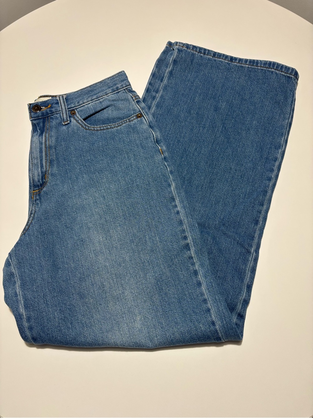 Universal Thread High Rise Relaxed Wide Leg Cotton Denim Jeans